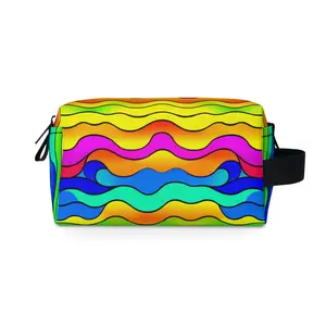 Neon Nights Versi Bag is the perfect travel companion for all your essentials. This bag is extra durable for all your water, sun, and sand adventures. 100% polyester broadcloth One size: 7.5” x 4” x 3.8”