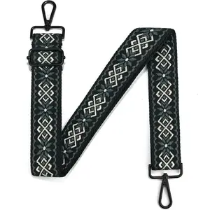 Crossbody Straps for Purses Silver Hardware Purse Strap Wide Shoulder Strap Adjustable Replacement