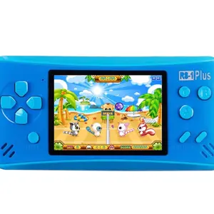 3.2" Large Screen Handheld Games Console with 218 Classic Retro Video Games for Kids - USB Rechargeable Arcade Gaming Player System - Accessories