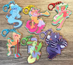 Dandys World Acrylic Keychains