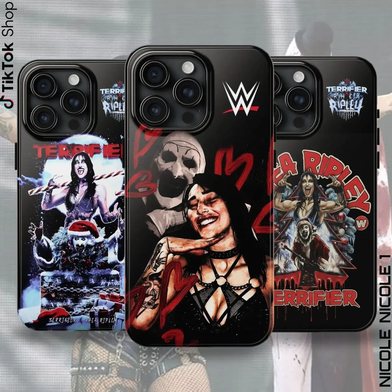 [MAGSAFE AVAILABLE] RR Holiday Warrior Christmas Phone Case, Festive Wrestling Artwork Phone Cover Iphone & Samsung Series