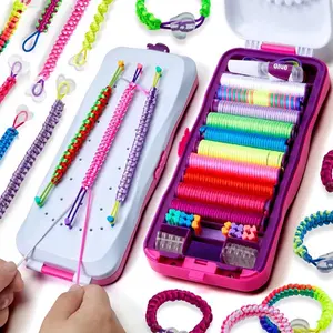 DIY Friendship bracelets beads and strings