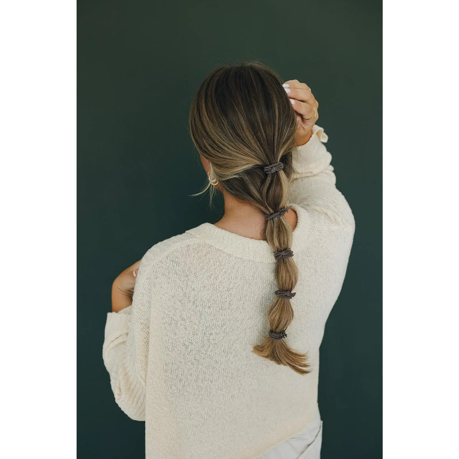 Rustic Braided Hair Ties 5-pack