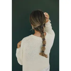 Rustic Braided Hair Ties 5-pack