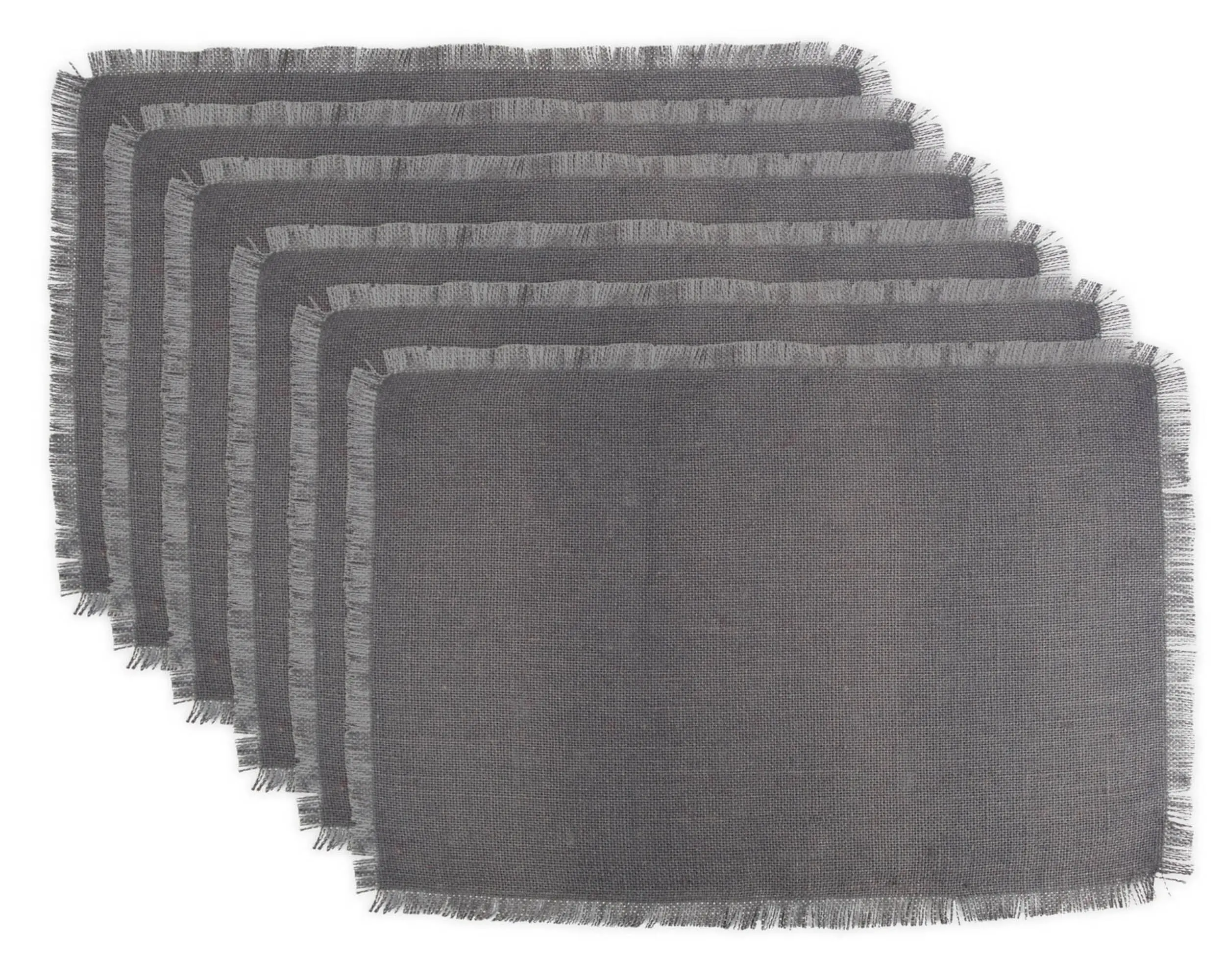 Design Imports Gray Jute Placemat Set of 6