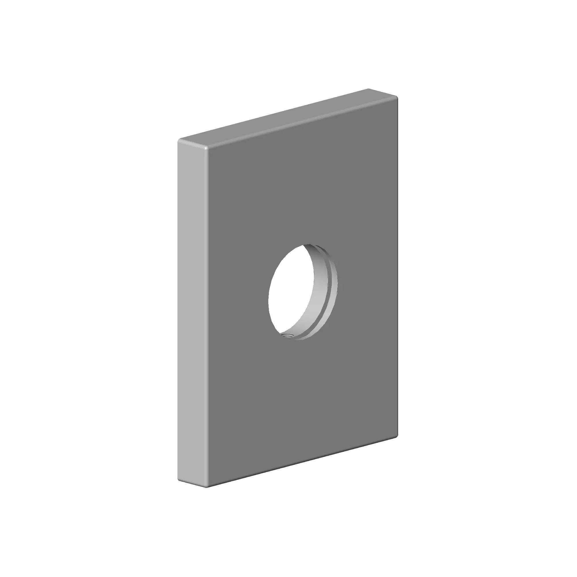 Dornbracht 092767010 Escutcheon For Head Shower 78 X 60 X 9 MM