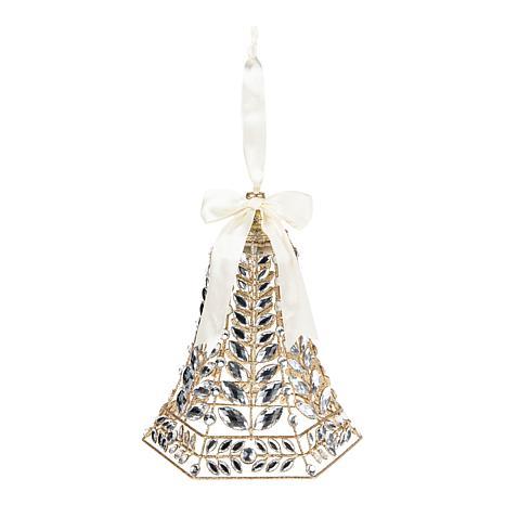 August & Leo 12" LED Jeweled Bell