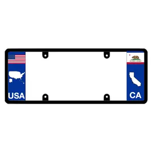 DFS California CA Patented License Plate Frame Holder