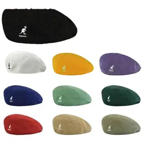Kangol Breathable Beret Hat Summer Newsboy Woven Flat Caps Casual Men Women USA