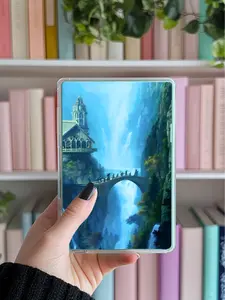 KINDLE INSERT Lotr inspired , paperwhite, scribe, oasis, basic, kobo, fire , colorsoft, fantasy, reader, book lover