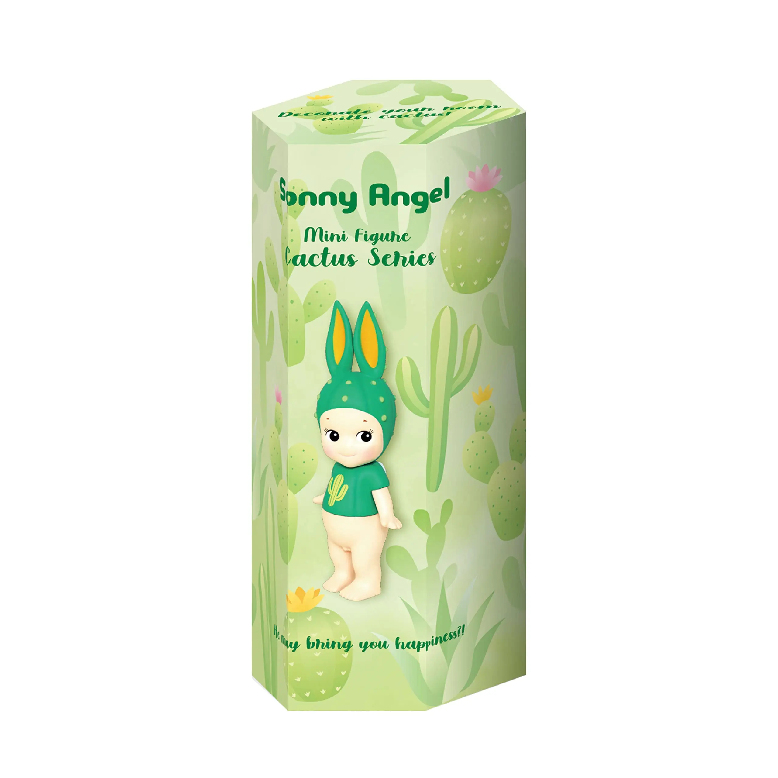 Sonny Angel Cactus Blind Box Figure, Desert Plant Mini Collectible Art Toy