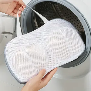 1pc Thickened Mesh Bra Laundry Bags – Protect Underwear, Prevent Deformation & Friction, Suitable for Washing Machines