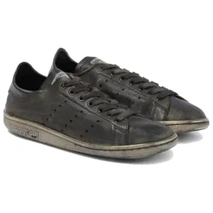 Balenciaga x Adidas Originals Stan Smith Women's Low-Top Sneakers with Comfort and Shock Absorption Trending Shoes, House White Official Shoes to Get / Maison Mihara