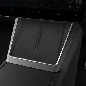 frani Center Console Silicone Mat Designed for Tesla Model 3/Y ,Non-Slip Design Tesla Model Y Accessories 2021-2027