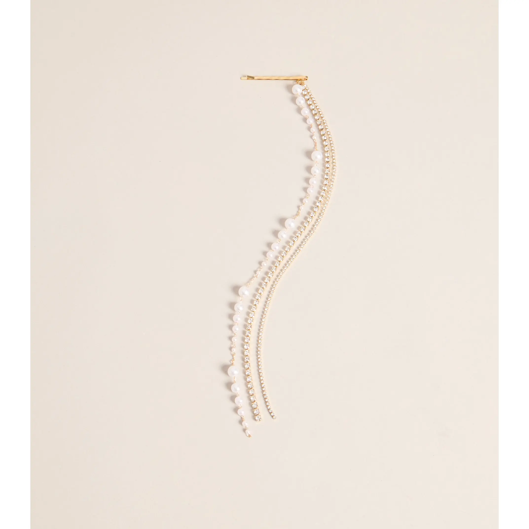 Pearl Rush Tassel Bobby Pin
