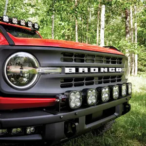 Baja Designs 6XL Linkable Bumper Light Kit- w/ OEM Steel Bumper I '21- Current Ford Bronco