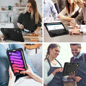 Case for iPad Mini 6, Air 2, iPad 10th , NEW 9.7 inch shockproof  kickstand