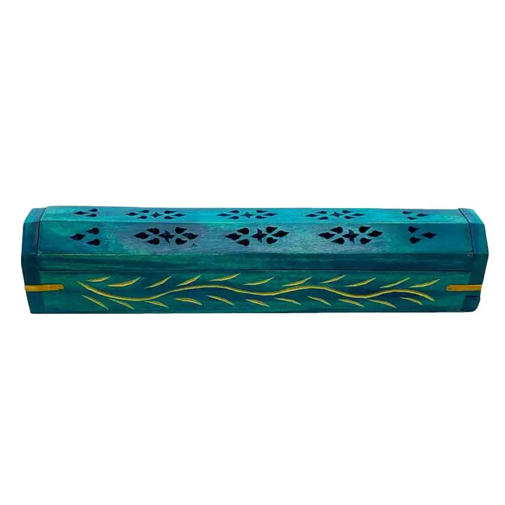 Turquoise Incense Burner and Storage Box