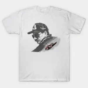 Vintage Dale Earnhardt NASCAR Racing T-Shirt, Classic Racing Fan Tee
