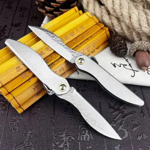 Higonokami Japanese Pocket Folding Knife 5Cr13Mov Blade 420 Steel Handle Camping Survival Outdoor Knife EDC Defensive Carrying Tool Survival Supplies