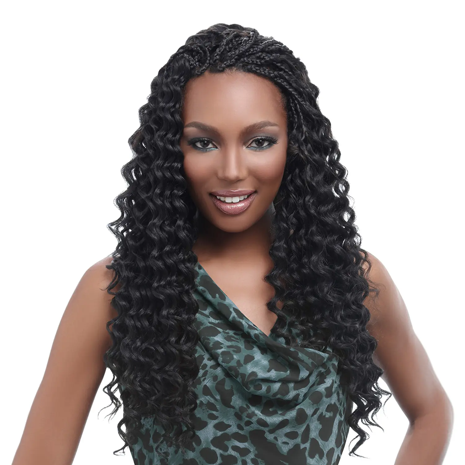 Harlem125 Synthetic Hair Braids - Kima Braid Ripple Deep, 20in Protective Styles Hair Extensions, Braids Hairstyles, Braiding Wigs