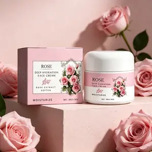 Rose Hydrating Face Cream 50g – Deep Moisture for Soft Skin, Daily Rose Extract Skincare