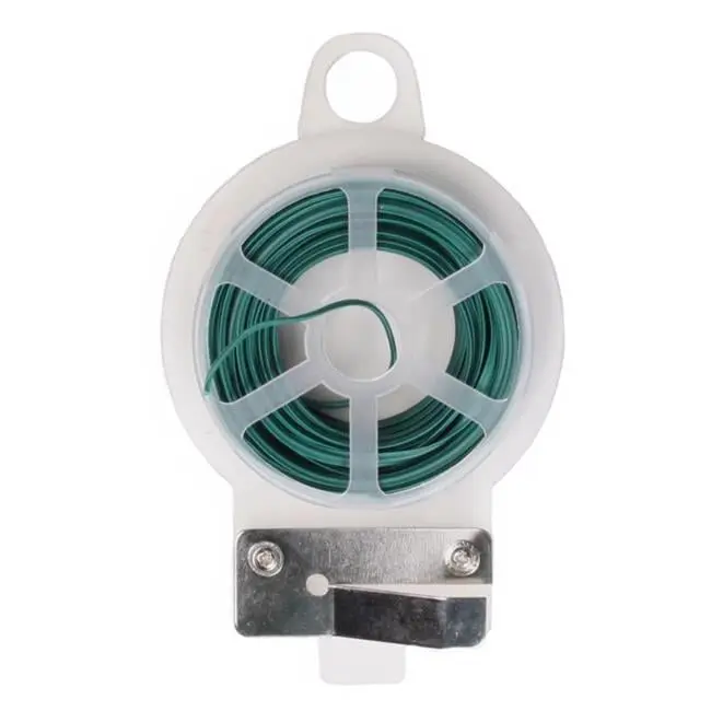 212 MAIN Holiday Wire Tie Dispenser with Cutter - Plastic Cable Tool for Festive Decor, Home Supplies