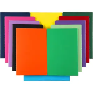 12 count Colorful Notebook Journals Bulk, Lined Paper, College Ruled, 60 Pages, 5.5"x8.3", A5 Size, Travel Journal Set for Travelers, Students and Office, Writing Diary Subject Notebooks Planner