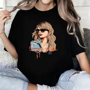 100% Cotton T-shirt Retro Swifty Graphic T-Shirt, Showgirl Era Shirt, Vintage Pop Fan Tee, Retro Concert Outfit, Pop Music Lover Shirt Coachella 2026 T-Shirt