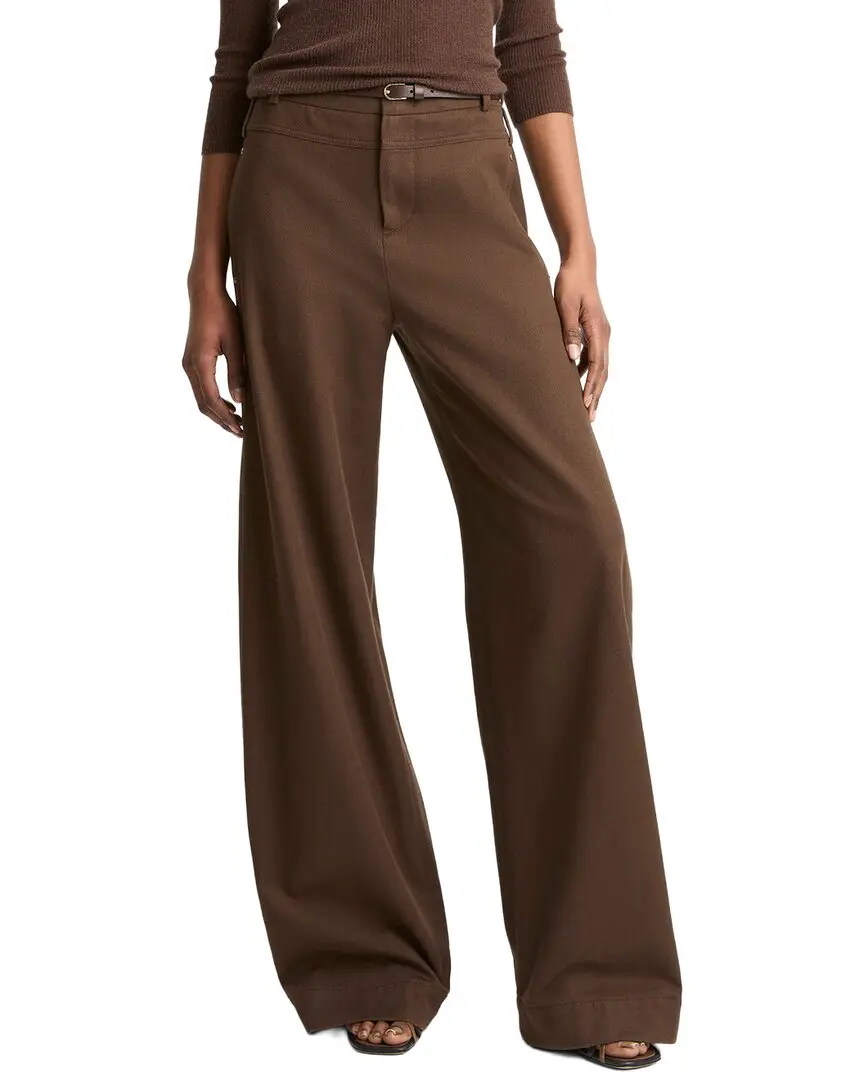 Vince Mid Rise Utility Wide Leg Pant