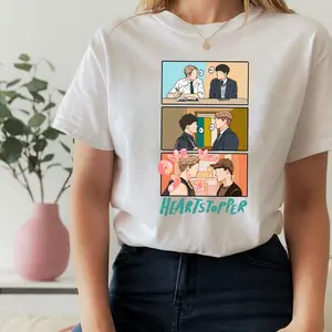 Heartstopper Hi Hi Shirt, Heartstopper’s Signature Scene Shirt, Heartstopper  Fans, Heartstopper Sweatshirt, LGBT Hoodie, Nick And Charlie T-Shirt, Heartstopper Movie