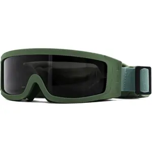 Airsoft Goggles Anti Fog Army Tactical Goggles with 3 Interchangeable Lens UV400 Protection Airsoft Desert Goggles