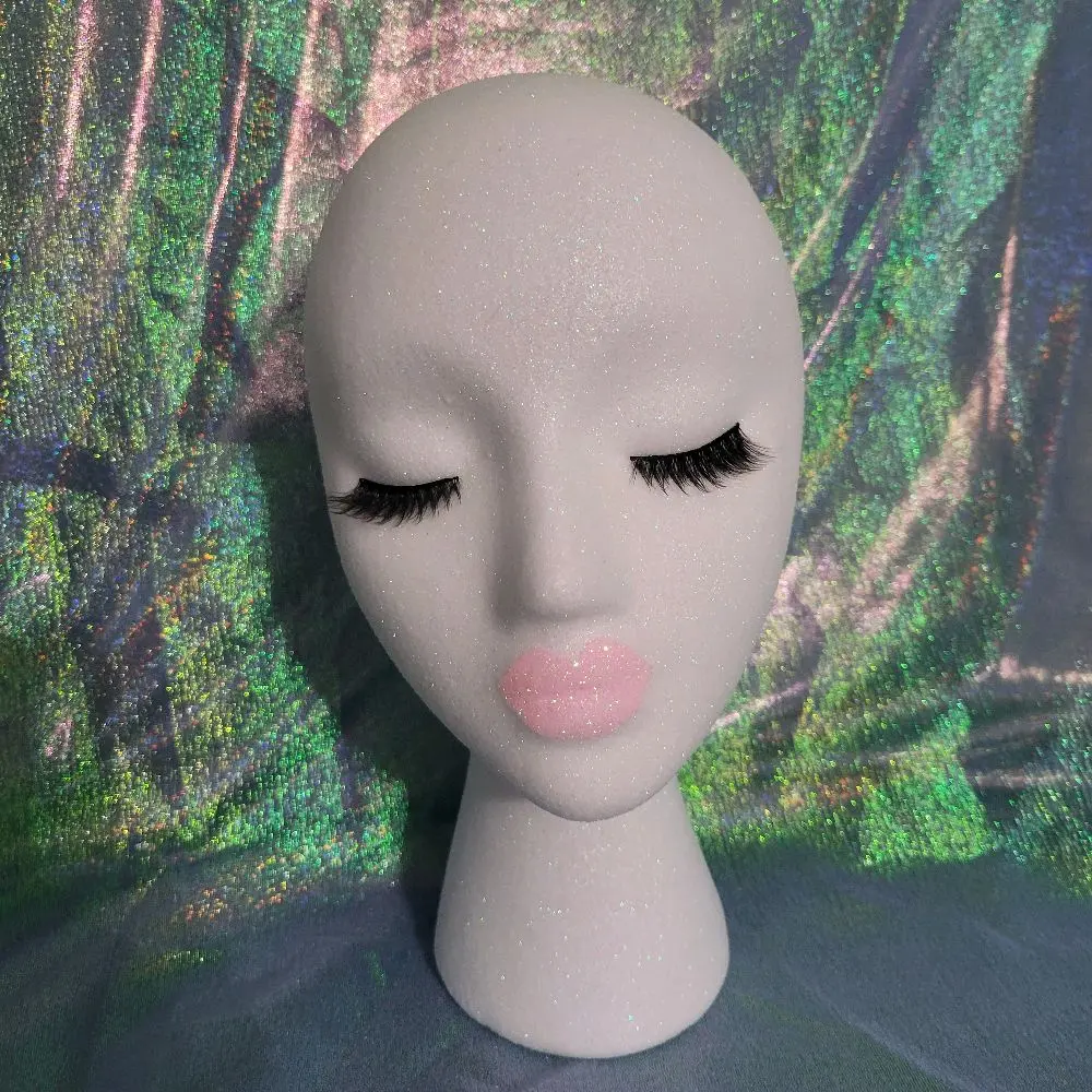 Styrofoam Female Mannequin Head (Blanco)