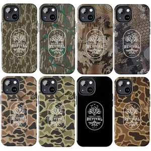 Treaty Oak Revival Camouflage Phone Case, Ol School Waterfowl Camo Aesthetic For iPhone