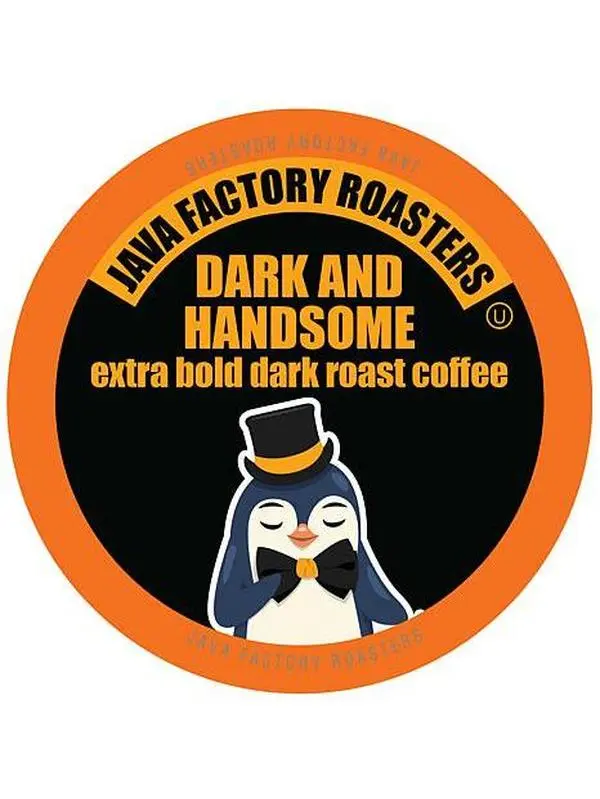 Java Factory Hello Darkness Coffee Pods for Keurig Dark Roast 40-Count Java Factory Hello Darkness Coffee Pods for Keurig Dark Roast 40-Count