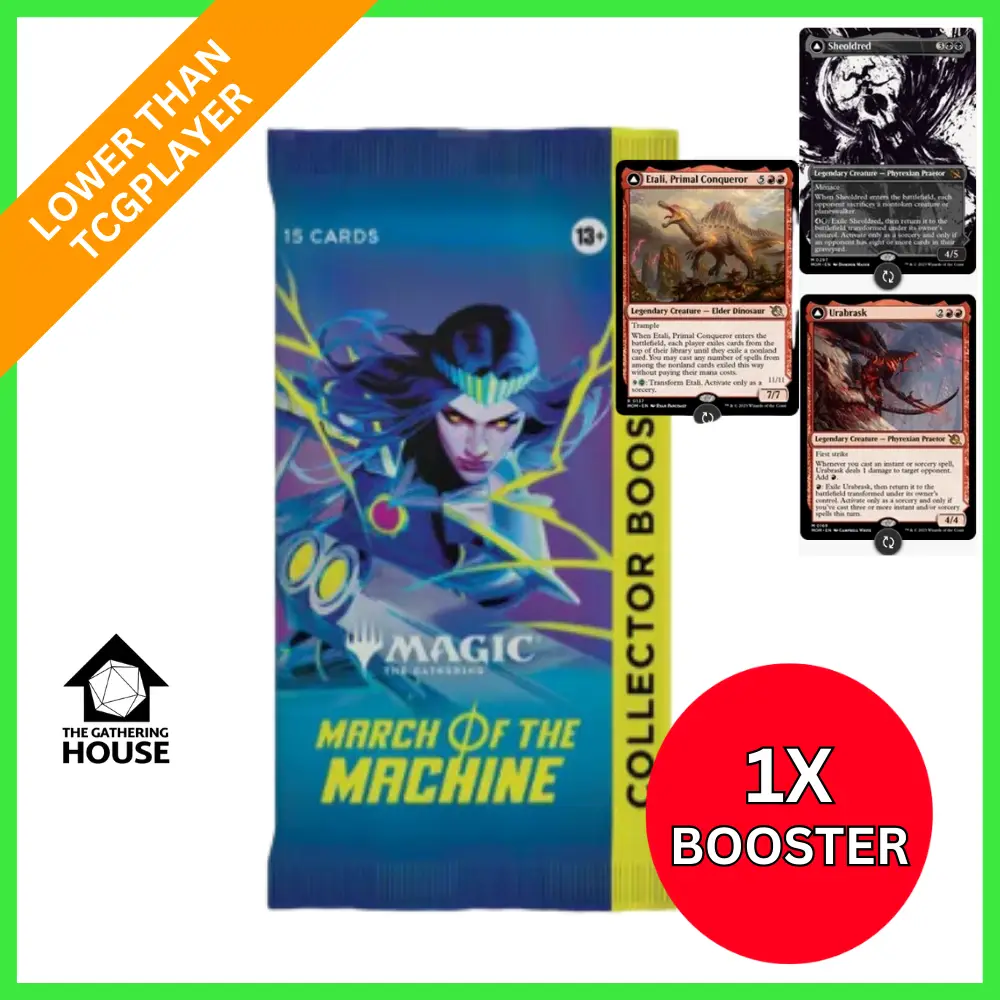 1X - March of the Machine - Collector Booster Pack - (MOM) MTG - Magic the Gathering