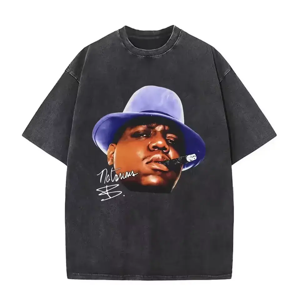 Biggie Smalls Shirt, Notorious B.I.G. T-Shirt, 90s Hip Hop Graphic Tee, Vintage Rap Fan Gift