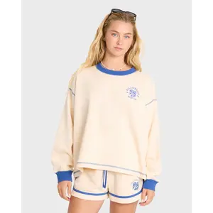 Back To It Crewneck Sweatshirt - White Cap