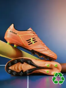 Men's Competitive Long Stud Soccer Shoes, Outdoor Football Cleats, Breathable Low Top, Lightweight Classic, Professional Training Use