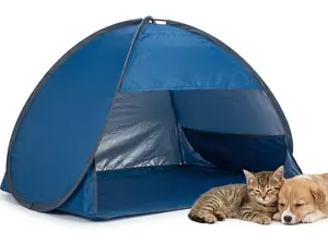Mini Pop up Canopy, Beach Head Tent, Shade Canopy for Pet, Portable Laptop Sun Shelter for Outdoors