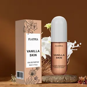 Women's Vanilla Coconut Perfume, Non-Irritating Long-Lasting Scent, Natural Fresh Fragrance, 50ML Daily Use, Date Gift