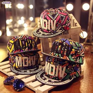 Embroidered Baseball Cap for Men Women and Kids, Matching Family Snapback Hat, Contrast Color Street Style Cap, Adjustable Summer Hat for Outdoor, Travel and Daily Wear