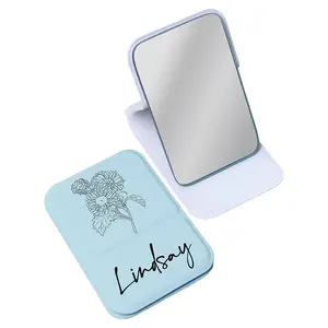 Personalized Handheld Foldable Mirror for Women