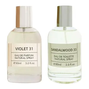 EBC Bundle of Unisex Eau de Toillete and Eau de Parfum Natural Spray Cologne for Men - 90ml