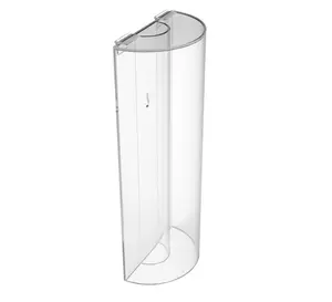 FixtureDisplays® Plexiglass Acrylic Lucite Clear Transparent Rice Grains Cereal Display Spice Container Coffee Bean Bin Candy Tube Donation Box Piggybank 100858-NF