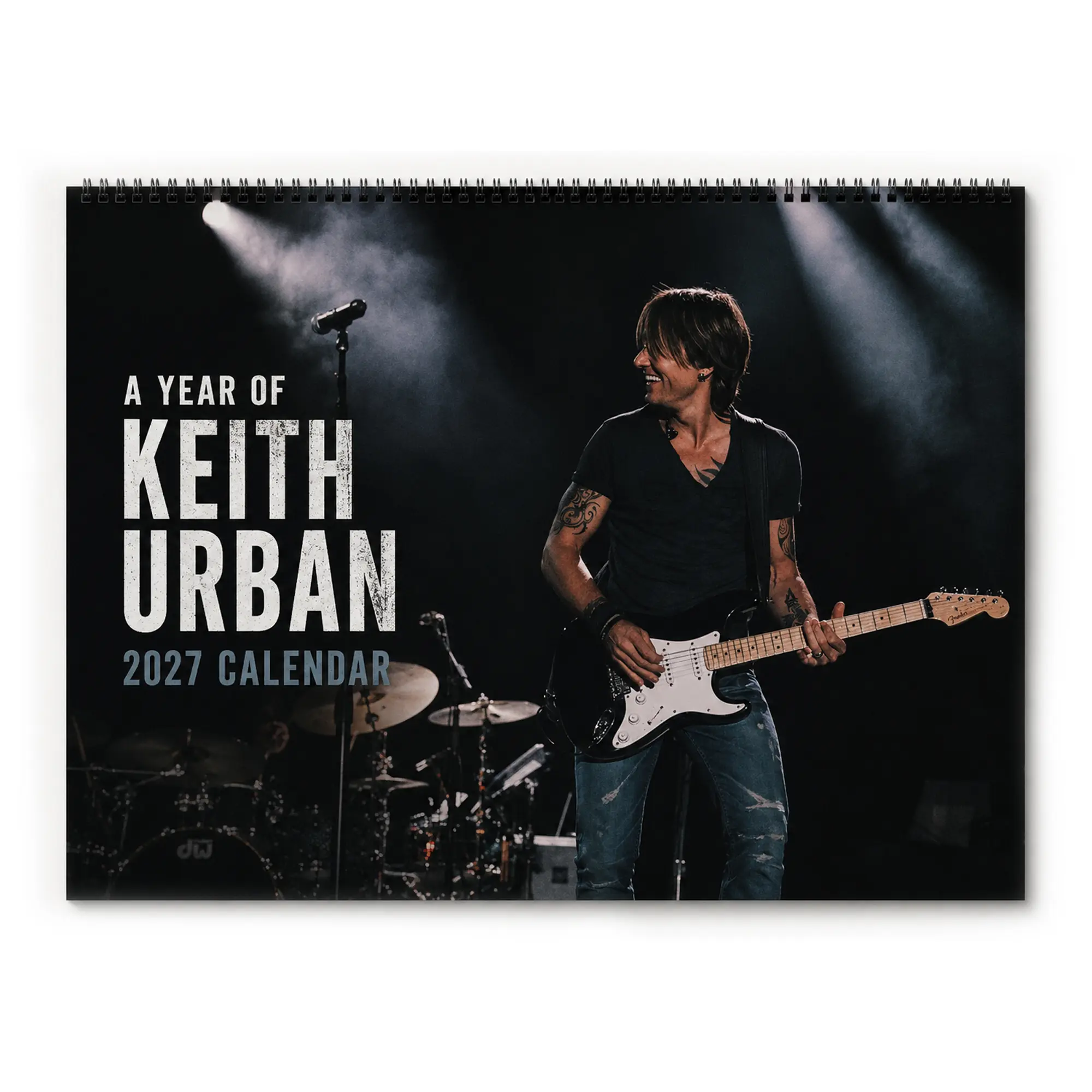 Country Music Calendar 2027, Keith Urban Inspired Wall Calendar, Music Lover Gift, Country Singer Fan Decor
