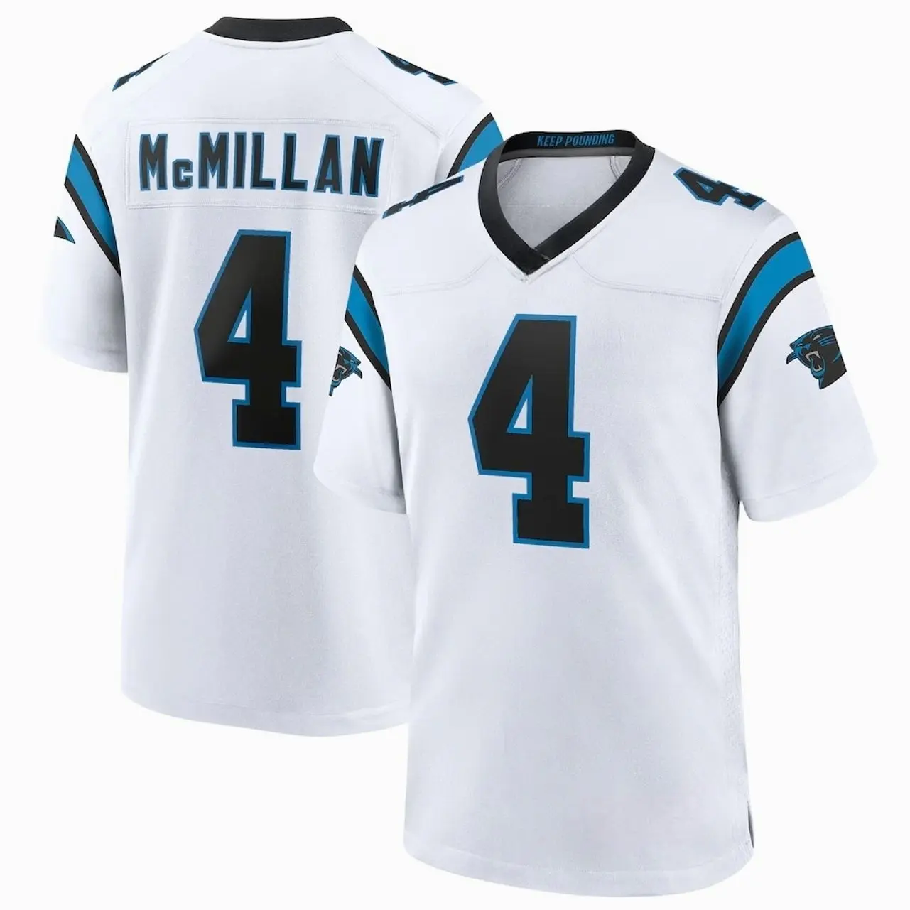Unisex Football inspired by McMillan 4 Carolina Game Jersey - White