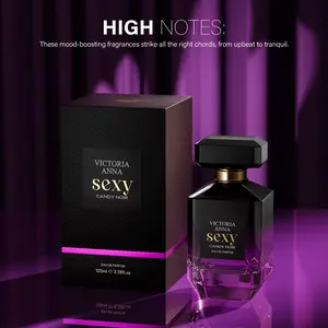 Victoria Anna ,24 hours Long Lasting Fragrance Suitable for both men and women, Daily Life,These mood-boosting fragrances strike all the right chords, from upbeat to tranquil. Fashion Perfume for Party