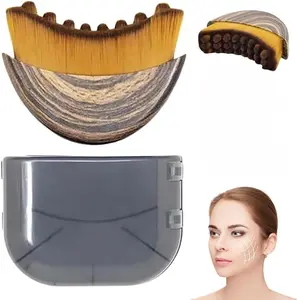 Lymphatic Brush,Face Brush,Dry Brushing Body Brush,Lymphatic Drainage Massager,Chin & Jawline Sculpting Tool(1 Brush with Box)