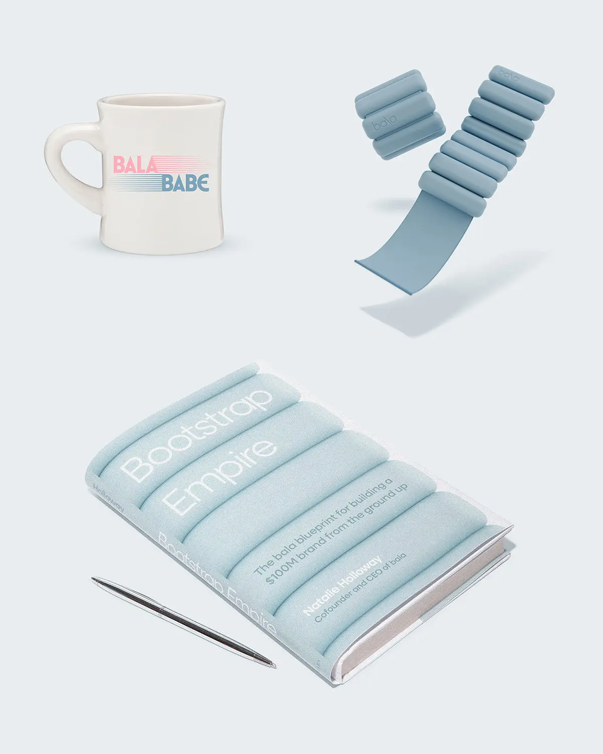 Bala The Bootstrap Set – Bala Bangles, Bootstrap Empire Book & Bala Babe Mug | Fitness & Lifestyle Gift Set